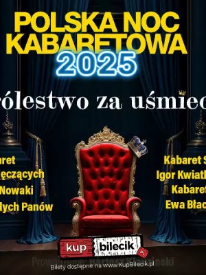 Polska Noc Kabaretowa 2025: Śmiech w Rzeszowie!