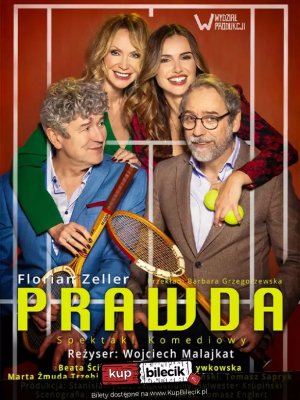 Komedia 'Prawda' Wojciecha Malajkata w Krośnie