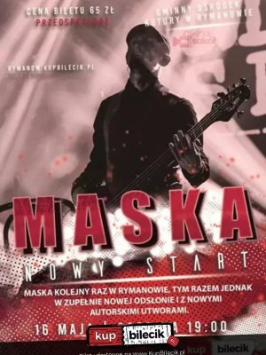 Maska - koncert rockowy w Rymanowie