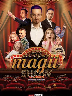 Paweł Kwiecień - interaktywny pokaz magii w Frysztaku