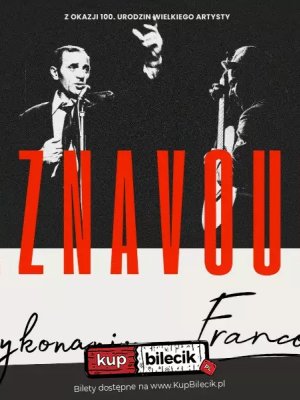Francois - koncert z repertuarem Aznavoura w Rzeszowie