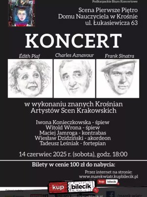 Artyści Piwnicy Pod Baranami - koncert w Krośnie