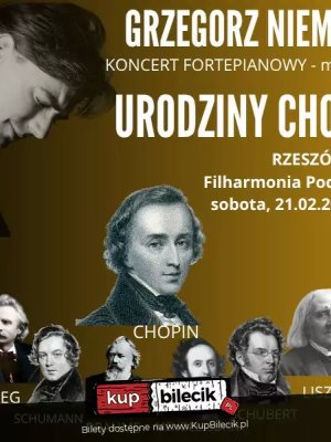 Grzegorz Niemczuk - koncert muzyki romantycznej w Rzeszowie