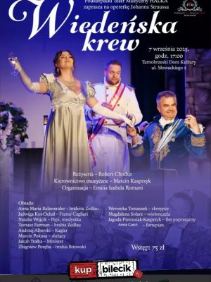 Wiedeńska krew - operetka w Tarnobrzegu
