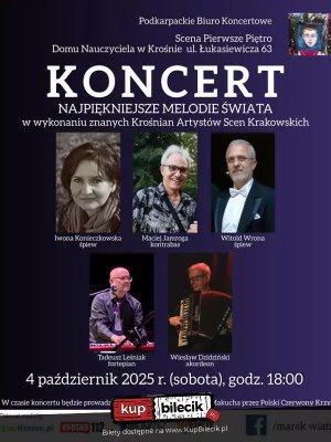 Krośnianie Scen Krakowskich - koncert w Krośnie