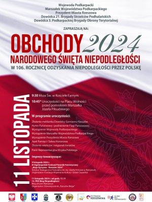 Obchody Narodowego Święta Niepodległości w Rzeszowie
